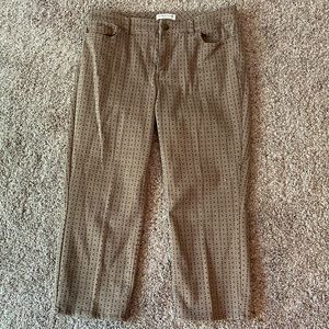 Coldwater Creek Natural Fit Capris size 10